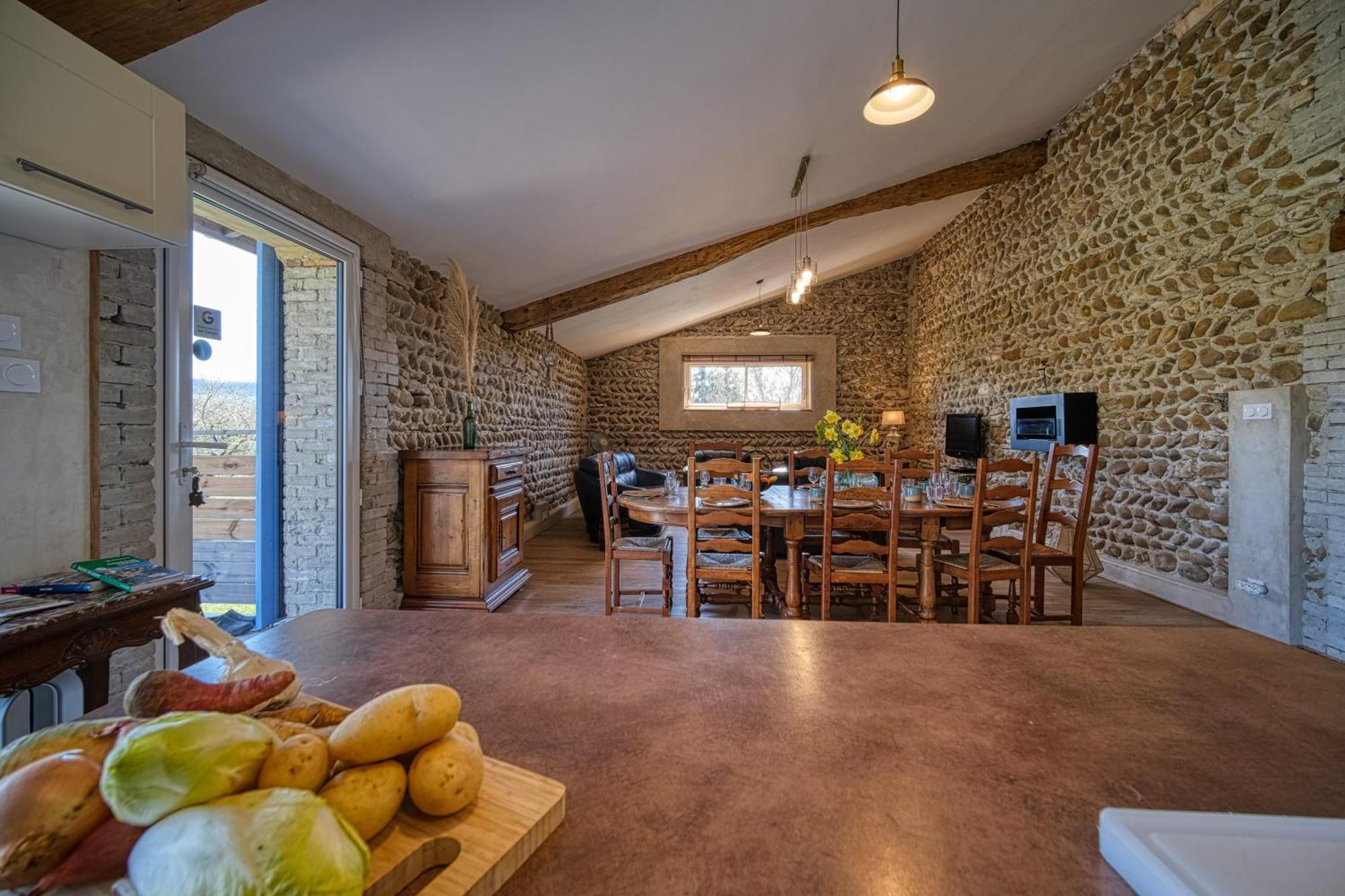 Maison Michonieres - Gite 3 Etoiles - 8 Personnes Miribel  Exteriér fotografie