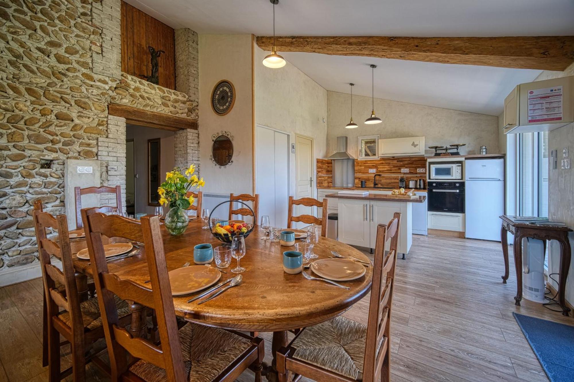 Maison Michonieres - Gite 3 Etoiles - 8 Personnes Miribel  Exteriér fotografie